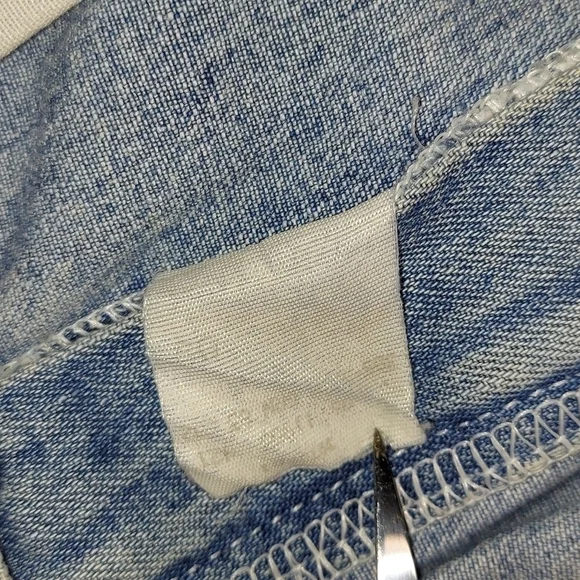 Lee riveted dungarees Jean skirt - Picture 5 of 5